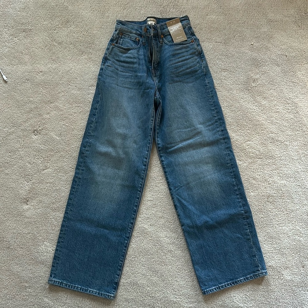 Madewell vintage wide-leg jean, size 26